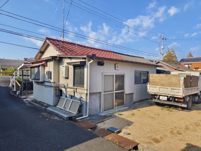 宇部市の木造解体