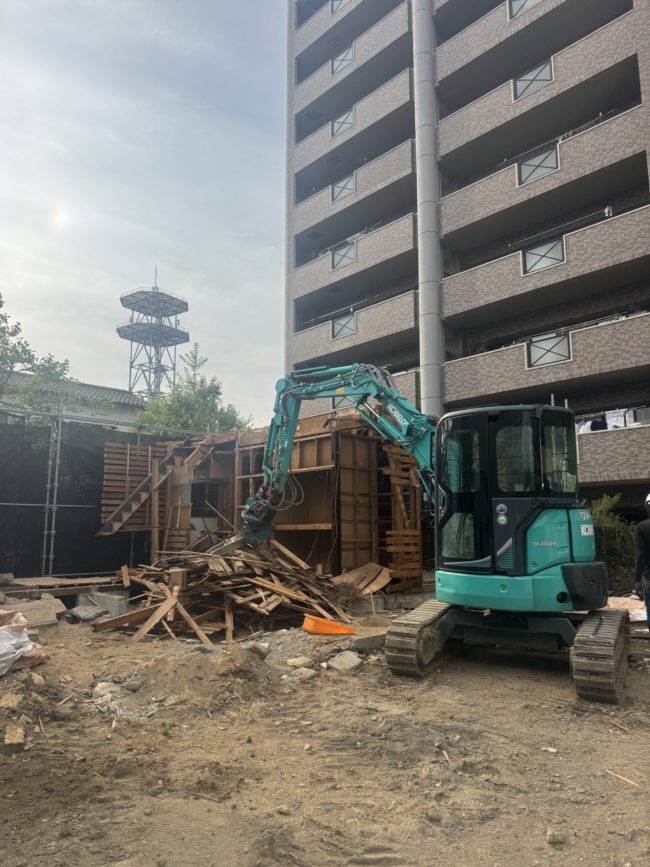 山口市小郡解体工事
