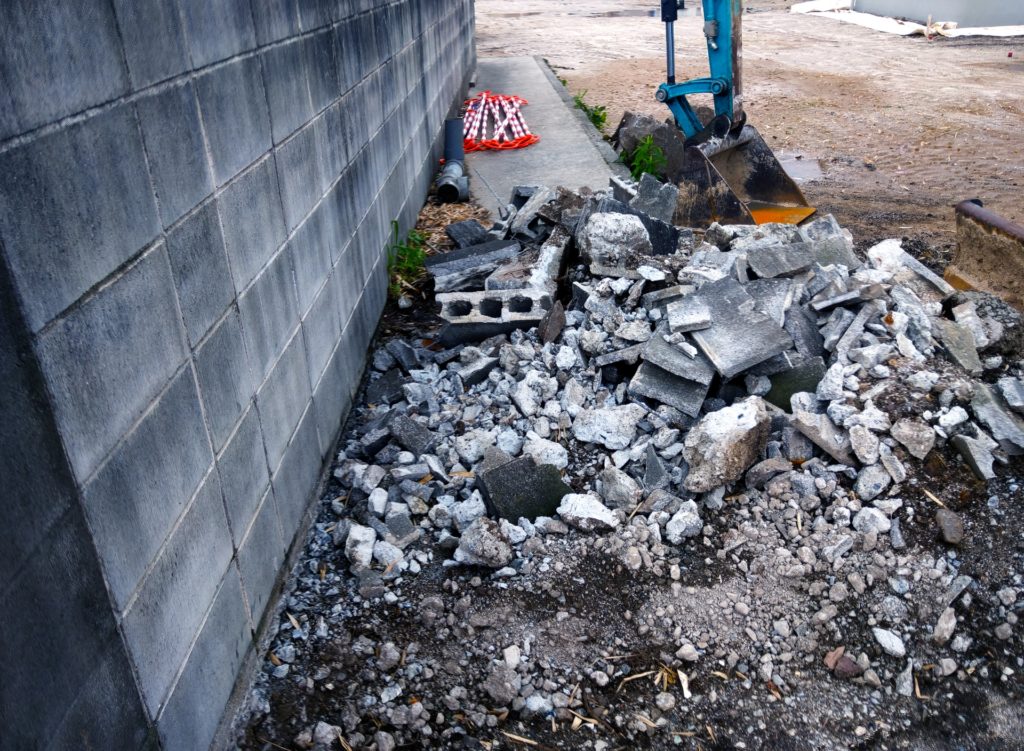 宇部市のブロック塀撤去なら株式会社BLAST