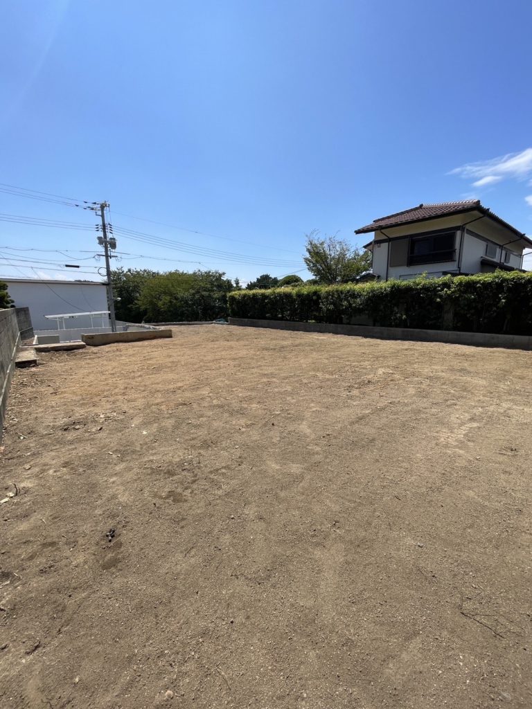 宇部市解体工事工事完了後