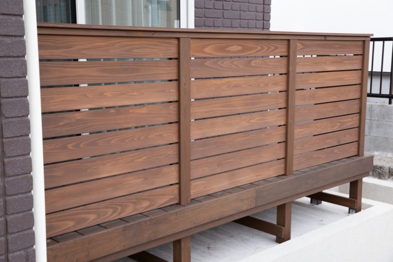 ウッドデッキ解体