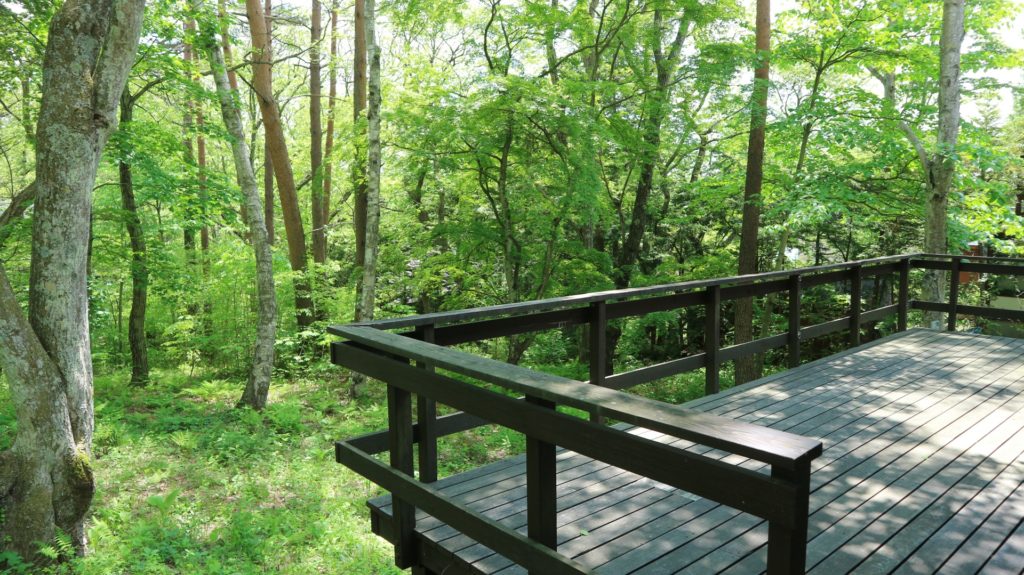 ウッドデッキ解体