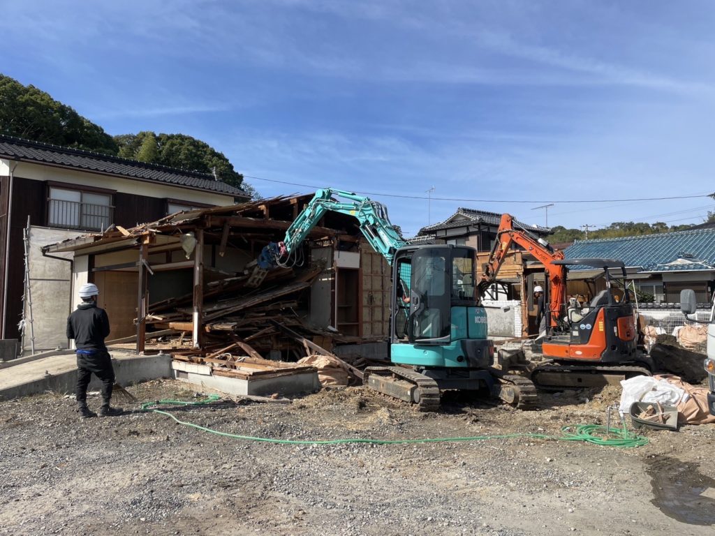 小野田市解体工事