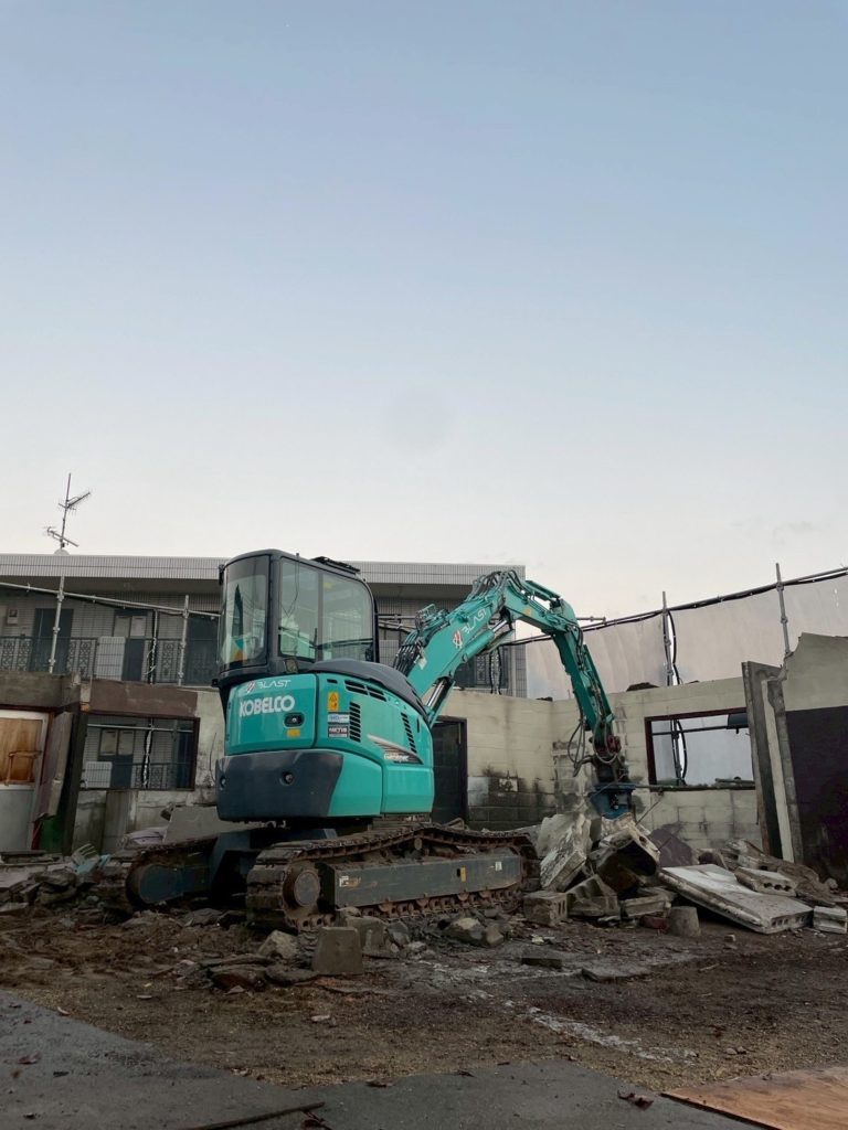 宇部市の解体業者の実績