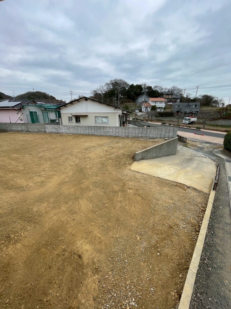 解体工事完了後