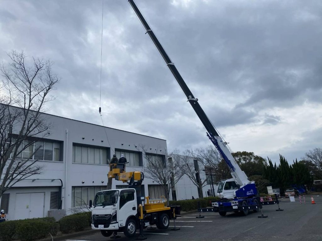 山陽小野田市の伐採工事